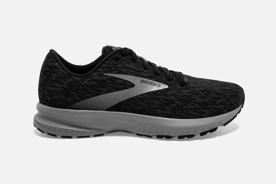 Brooks Launch 7 Mens Cheap Road Running Shoes Black Online Canada